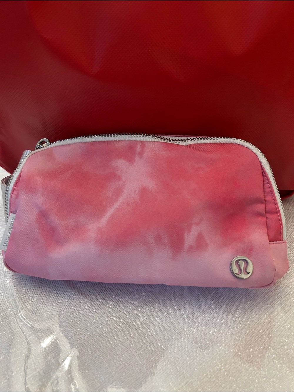 lululemon athletica Pink Tie-Dye Everywhere belt bag brand new